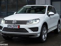 Second-hand VW Touareg Exclusive 262 CP (192 kW) 2016 Culoarealb SUV