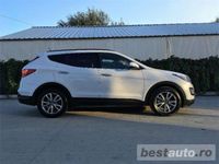 Second-hand Hyundai Santa Fe 197 CP (144 kW) 2013 Alb metalizat SUV