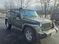 Second-hand Jeep Wrangler Unlimited Sahara 177 CP (130 kW) 2008 Verde SUV