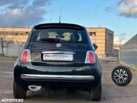 Second-hand Fiat 500 69 CP (50 kW) 2009 Negru Hatchback