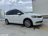 Second-hand VW Touran Comfortline 150 CP (110 kW) 2020 Culoarealb Monovolum
