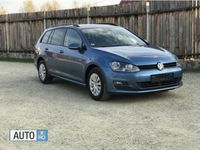 Second-hand VW Golf VII 105 CP (77 kW) 2014 Albastru Break