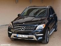 Second-hand Mercedes ML350 258 CP (189 kW) 2015 Culoarenegru SUV