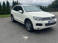 Second-hand VW Touareg 204 CP (150 kW) 2013 Culoarealb SUV