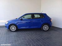 Second-hand Skoda Fabia Ambition 95 CP (69 kW) 2019 Albastru mediu  normal Hatchback