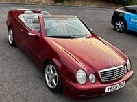Second-hand Mercedes CLK430 Elegance 279 CP (205 kW) 2001 Rosu Coupe