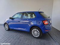 Second-hand Skoda Fabia Ambition 95 CP (69 kW) 2019 Albastru mediu  normal Hatchback