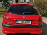 Second-hand Peugeot 206 75 CP (55 kW) 2006 Rosu Hatchback