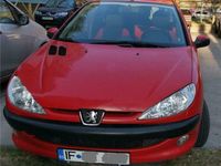 Second-hand Peugeot 206 75 CP (55 kW) 2006 Rosu Hatchback