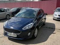 Second-hand Ford Fiesta 101 CP (74 kW) 2018 Albastru Monovolum