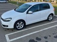 Second-hand VW Golf VI Team 105 CP (77 kW) 2010 Culoarealb Hatchback