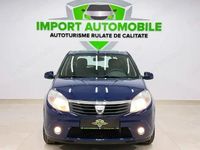 Second-hand Dacia Sandero Lauréate 75 CP (55 kW) 2009 Culoarealbastru Hatchback