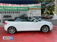 Second-hand Audi A3 Cabriolet S-Line 140 CP (102 kW) 2012 Alb Cabrio