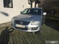 Second-hand VW Touareg 240 CP (176 kW) 2008 Argint SUV