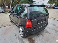 Second-hand Mercedes A140 80 CP (58 kW) 2001 Negru Hatchback