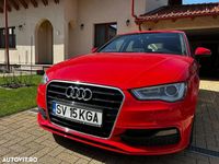 Second-hand Audi A3 S-Line 149 CP (109 kW) 2015 Rosu Hatchback