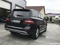 Second-hand Mercedes ML250 204 CP (150 kW) 2012 Negru SUV