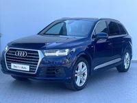 Second-hand Audi Q7 S-Line 286 CP (210 kW) 2019 Albastru inchis  metalic SUV