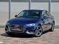 Second-hand Audi A4 S-Line 136 CP (100 kW) 2022 Albastru Berlinǎ