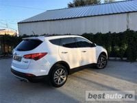 Second-hand Hyundai Santa Fe 197 CP (144 kW) 2013 Alb metalizat SUV