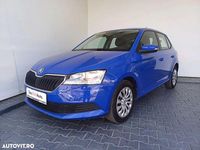 Second-hand Skoda Fabia Ambition 95 CP (69 kW) 2019 Albastru mediu  normal Hatchback