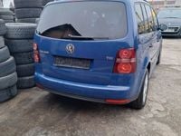 Second-hand VW Touran Conceptline 105 CP (77 kW) 2009 Albastru Monovolum