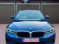 Second-hand BMW 520 Sport Line 184 CP (135 kW) 2022 Albastru Berlinǎ