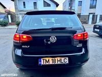 Second-hand VW Golf VII Trendline 85 CP (62 kW) 2016 Culoarenegru Hatchback
