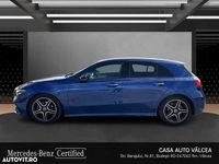 Second-hand Mercedes A200 163 CP (119 kW) 2023 Albastru Hatchback