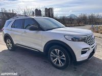 Second-hand Ford Explorer Hybrid Platinum 457 CP (336 kW) 2020 Culoarealb SUV
