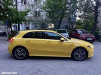 Second-hand Mercedes A250 218 CP (160 kW) 2020 Culoaregalbeuriu Hatchback