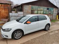 second-hand VW Golf VII facelift Confortline GTD 2019 2.0TDI cutie automata 99300km inmatriculat garantie