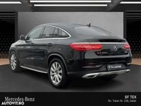 Second-hand Mercedes GLE350 258 CP (189 kW) 2016 Culoarenegru Coupe