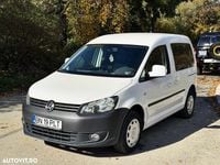 Second-hand VW Caddy Comfortline 102 CP (75 kW) 2012 Culoarealb Monovolum