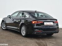Second-hand Audi A5 Sportback 190 CP (139 kW) 2020 Culoarenegru Hatchback