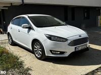 Second-hand Ford Focus Titanium 120 CP (88 kW) 2016 Culoarealb Hatchback