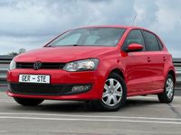 Second-hand VW Polo Comfortline 90 CP (66 kW) 2012 Rosu Hatchback