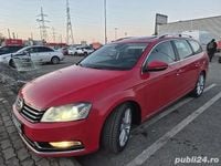 Second-hand VW Passat 177 CP (130 kW) 2013 Rosu Break