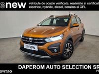 Second-hand Dacia Sandero 100 CP (73 kW) 2021 Culoareportocaliu Hatchback