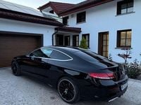 Second-hand Mercedes C220 AMG line 170 CP (125 kW) 2017 Culoarenegru Coupe