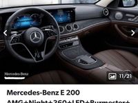 second-hand Mercedes E200 Aut. 2021 · 32 000 km · 1 991 cm3 · Benzina