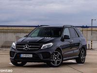 Second-hand Mercedes GLE350 AMG line 258 CP (189 kW) 2016 Culoarenegru SUV