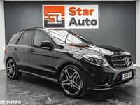 Second-hand Mercedes GLE500 333 CP (244 kW) 2016 Culoarenegru SUV