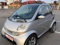 Second-hand Smart ForTwo Cabrio Passion 41 CP (30 kW) 2003 Culoareargint Cabrio