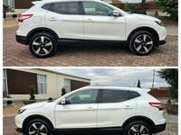 Second-hand Nissan Qashqai Tekna 110 CP (80 kW) 2014 Culoarealb SUV
