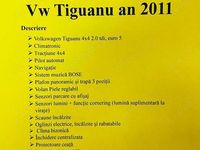 Second-hand VW Tiguan 171 CP (125 kW) 2011 Albastru SUV