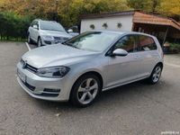 second-hand VW Golf VII argintiu impecabil din 2016