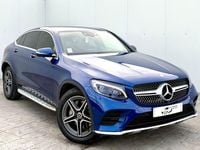 Second-hand Mercedes GLC220 AMG line 170 CP (125 kW) 2017 Culoarealbastru Coupe