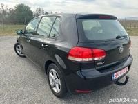 Second-hand VW Golf VI Classicline 102 CP (75 kW) 2009 Negru Hatchback