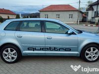 second-hand Audi A3 2.0 tdi, 140 cp, quattro, recent adus